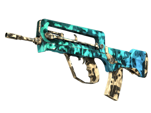 Souvenir FAMAS | Waters of Nephthys (Field-Tested)