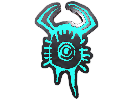 Headcrab Glyph Pin