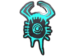 Headcrab Glyph Pin