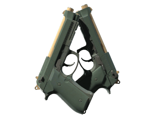 Dual Berettas | Contractor (Field-Tested)