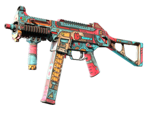 StatTrak™ UMP-45 | K.O. Factory (Well-Worn)