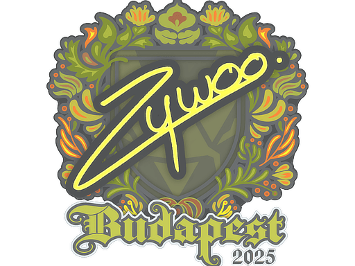 Sticker | ZywOo | Budapest 2025