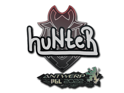 Sticker | huNter | Antwerp 2022