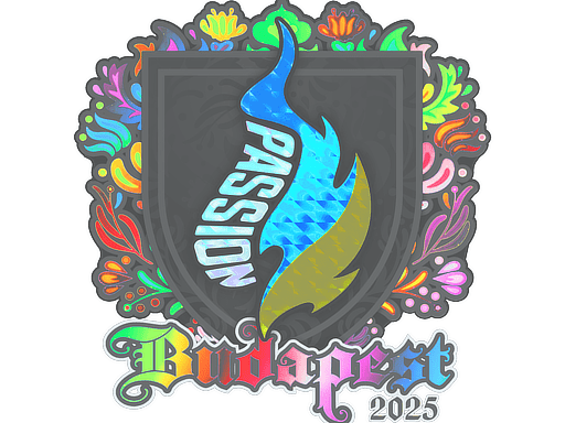 Sticker | Passion UA (Holo) | Budapest 2025