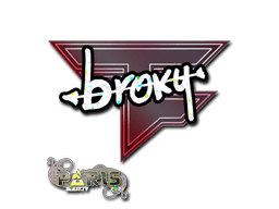 Sticker | broky (Glitter) | Paris 2023