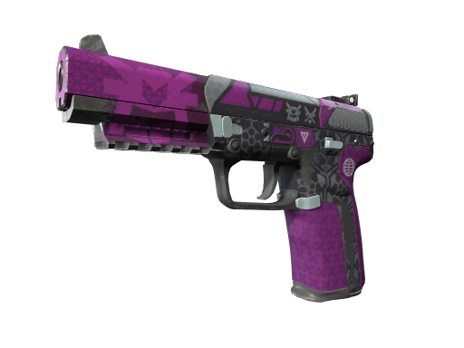 StatTrak™ Five-SeveN | Violent Daimyo (Well-Worn)