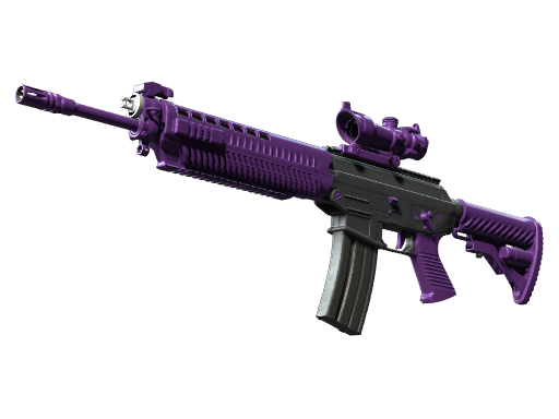 StatTrak™ SG 553 | Ultraviolet (Minimal Wear)