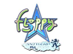 Sticker | floppy (Holo) | Antwerp 2022