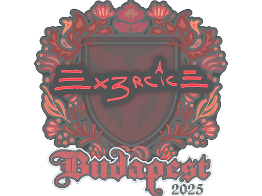 Sticker | Ex3rcice | Budapest 2025