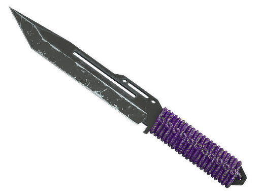 ★ StatTrak™ Paracord Knife | Ultraviolet (Battle-Scarred)