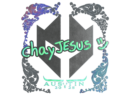 Sticker | chayJESUS (Holo) | Austin 2025