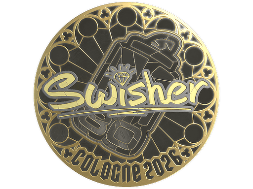 Sticker | Swisher (Gold) | Cologne 2026