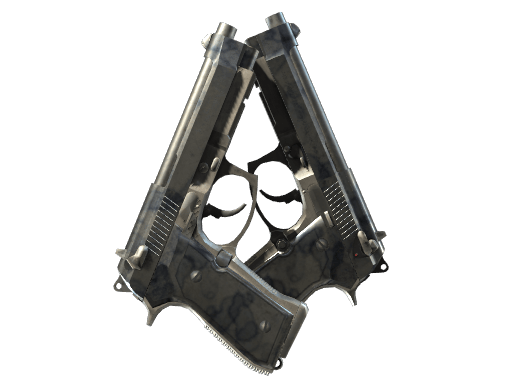Dual Berettas | Stained (Field-Tested)
