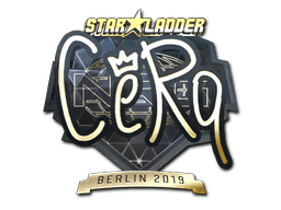 Sticker | CeRq (Gold) | Berlin 2019