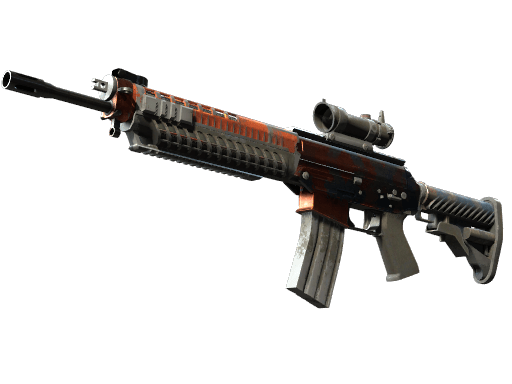 SG 553 | Danger Close (Battle-Scarred)