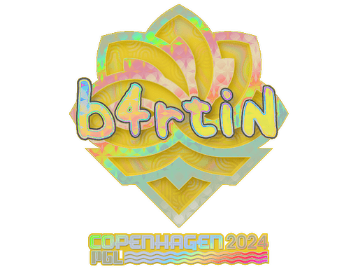 Sticker | b4rtiN (Holo) | Copenhagen 2024