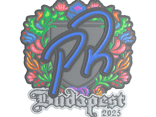 Sticker | PR (Embroidered) | Budapest 2025