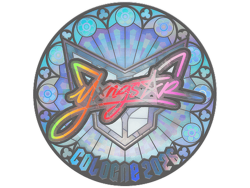 Sticker | yxngstxr (Holo) | Cologne 2026