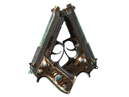 StatTrak™ Dual Berettas | Angel Eyes (Minimal Wear)