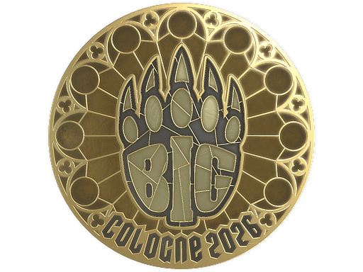 Sticker | BIG (Gold) | Cologne 2026
