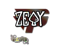 Sticker | zevy (Glitter) | Paris 2023