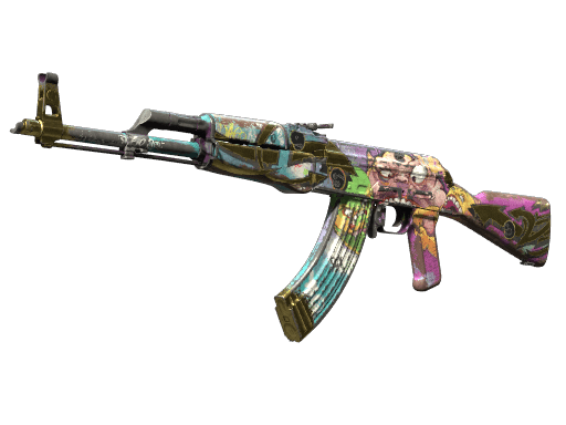 Souvenir AK-47 | B the Monster (Battle-Scarred)