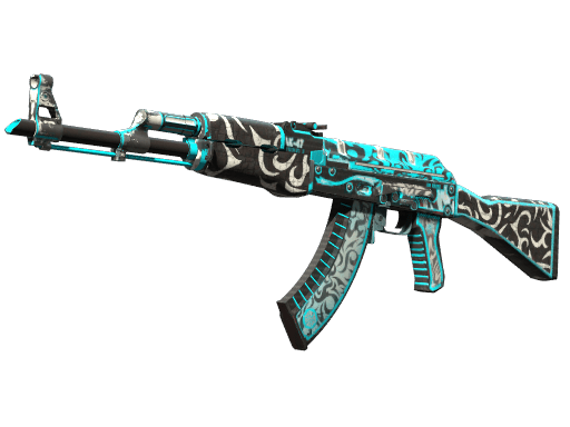 StatTrak™ AK-47 | Frontside Misty (Well-Worn)