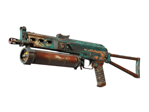 StatTrak™ PP-Bizon | Embargo (Battle-Scarred)
