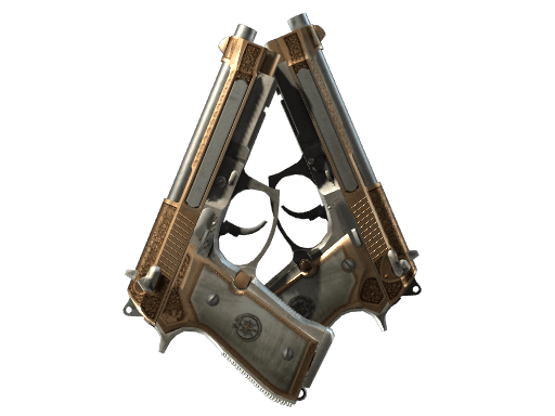 StatTrak™ Dual Berettas | Cartel (Field-Tested)