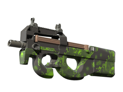StatTrak™ P90 | Virus (Minimal Wear)