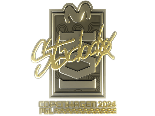 Sticker | stadodo (Gold) | Copenhagen 2024