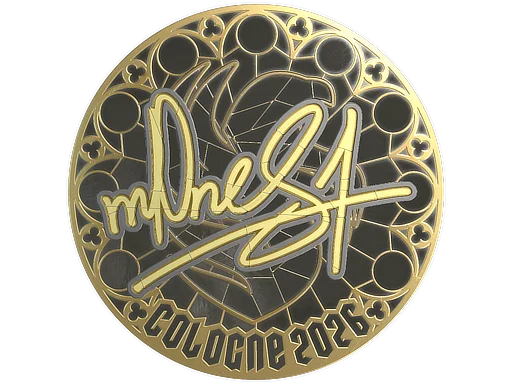 Sticker | m0NESY (Gold) | Cologne 2026