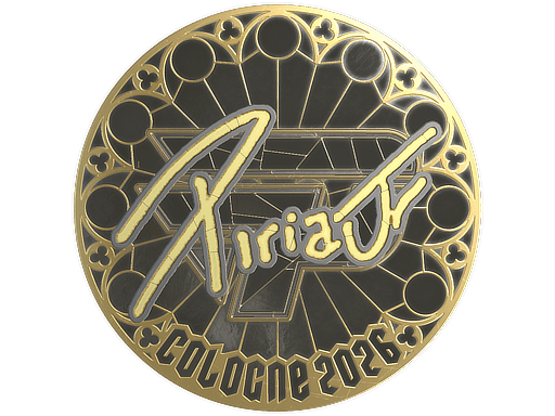 Sticker | piriajr (Gold) | Cologne 2026