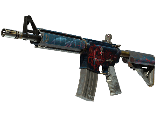M4A4 | Spider Lily (Battle-Scarred)