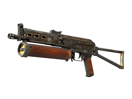 StatTrak™ PP-Bizon | Antique (Well-Worn)