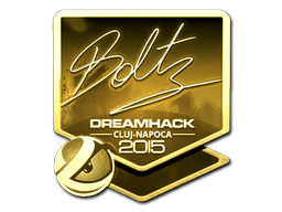 Sticker | boltz (Gold) | Cluj-Napoca 2015