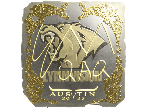 Sticker | EmiliaQAQ (Gold) | Austin 2025