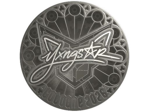 Sticker | yxngstxr (Foil) | Cologne 2026