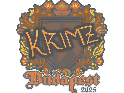 Sticker | KRIMZ | Budapest 2025