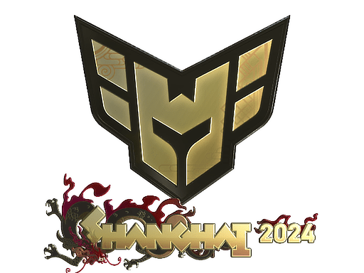 Sticker | HEROIC (Gold) | Shanghai 2024