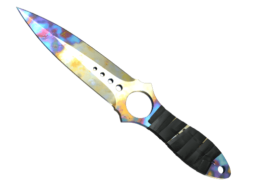 ★ StatTrak™ Skeleton Knife | Case Hardened (Minimal Wear)