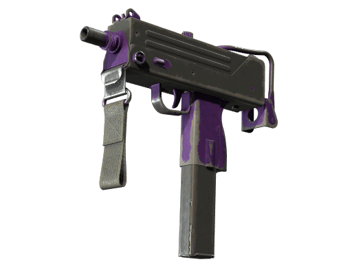 MAC-10 | Ultraviolet (Battle-Scarred)