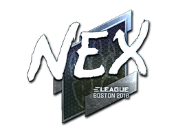 Sticker | nex (Foil) | Boston 2018