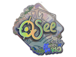 Sticker | oSee (Holo) | Rio 2022