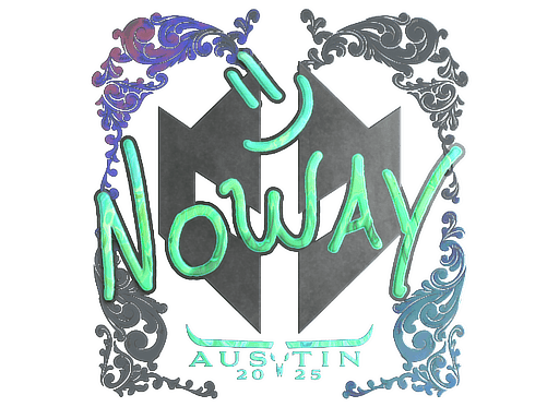 Sticker | noway (Holo) | Austin 2025
