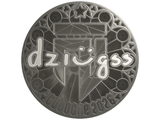 Sticker | dziugss (Foil) | Cologne 2026