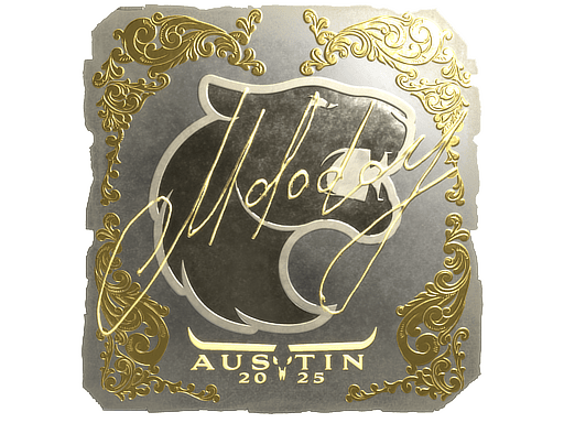 Sticker | molodoy (Gold) | Austin 2025