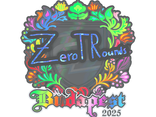 Sticker | ztr (Holo) | Budapest 2025