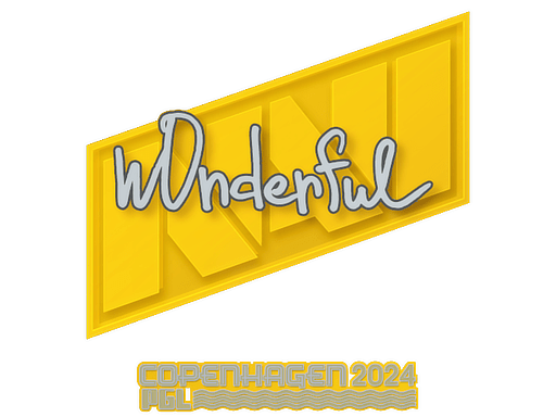 Sticker | w0nderful | Copenhagen 2024