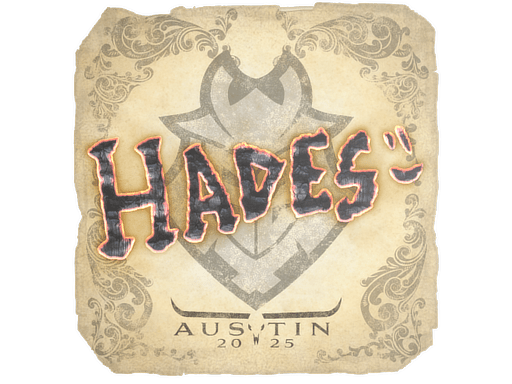 Sticker | hades | Austin 2025